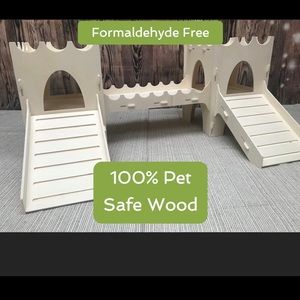 (Brand New)Guinea Pig Castle Kit-Formaldehyde Free